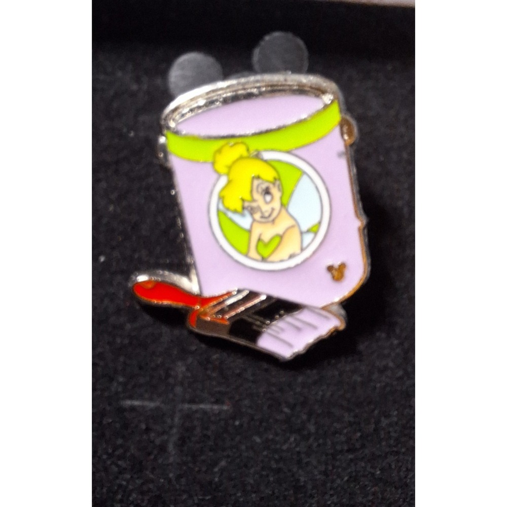 Loungefly Walt Disney World~ Tinker Bell Purple Paint Can~Hidden Mickey Pin